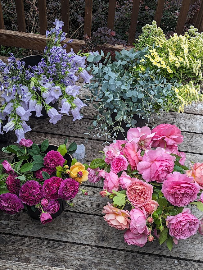 Custom Event-Ready DIY Bulk Florals - 1 Floral Bucket